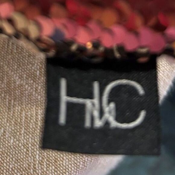 Holographic Reversible Sequins Sparkle Pillow - EUC - Picture 2 of 3